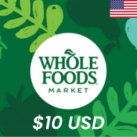 whole foods $10 USD